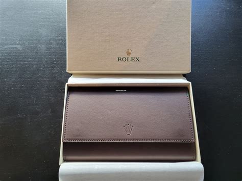 rolex travel pouch|rolex watch case for sale.